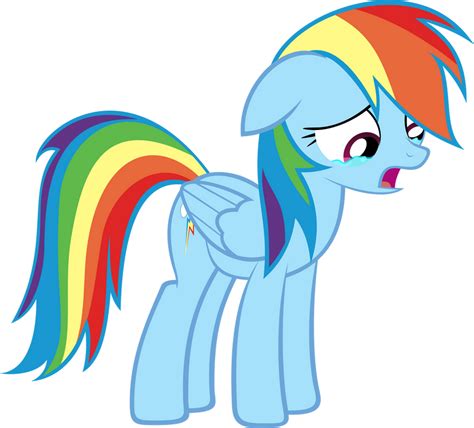 my little pony rainbow dash|my little pony rainbow dash crying.